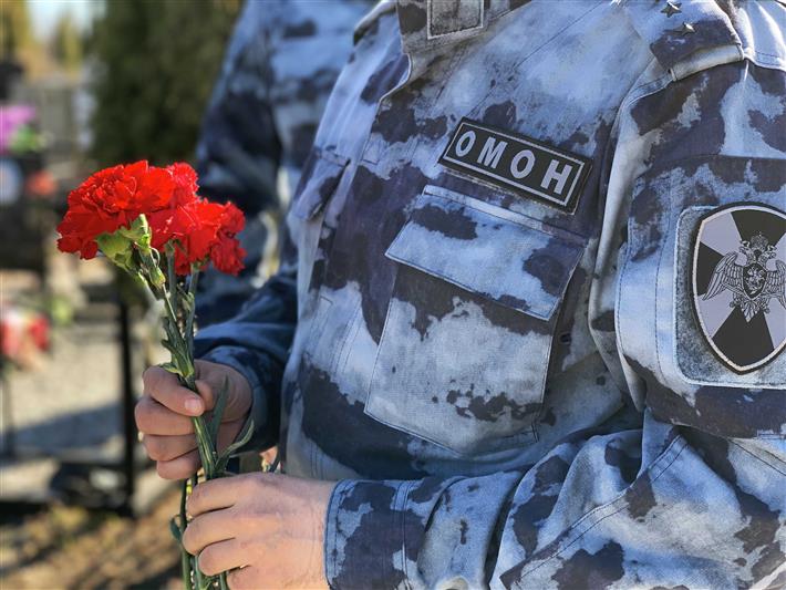 Бойцы рязанского ОМОН почтили память погибших сослуживцев