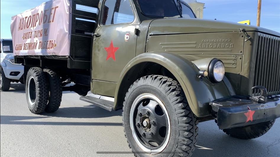 Участники уральского этапа автопробега Росгвардии  «Вахта памяти. Сыны Великой Победы» прибыли на Ямал (фото, видео)