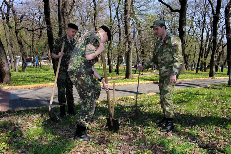 На Ставрополье проведена акция «Аллея Росгвардии»