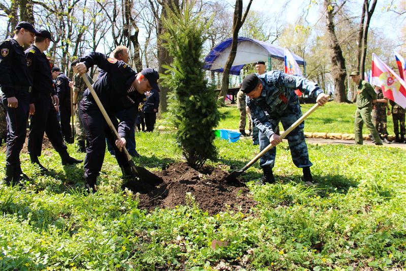 На Ставрополье проведена акция «Аллея Росгвардии»