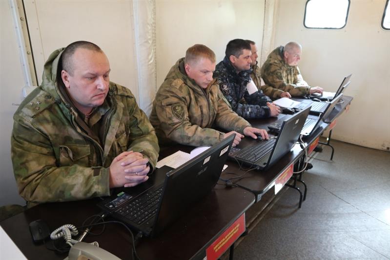 Подразделения калиновского соединения Росгвардии отработали совместные оперативные действия по предназначению