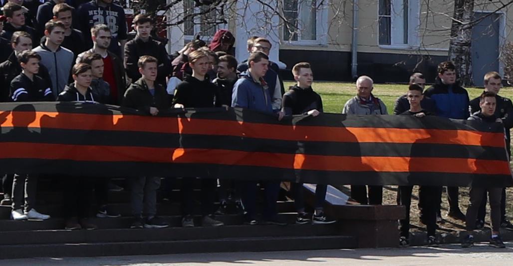 В воинских частях Росгвардии в Казани прошла патриотическая акция «Георгиевская лента»