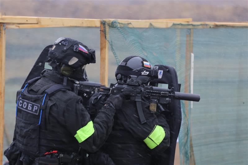 В Воронежской области прошло межведомственное тактико-специальное учение с участием подразделений Росгвардии