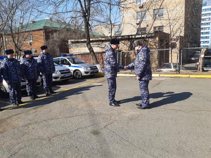 Автопарк владивостокского управления вневедомственной охраны пополнился новыми патрульными машинами