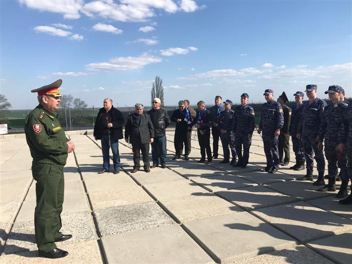 В Ростове-на-Дону дан старт южному этапу автопробега Росгвардии «Вахта памяти. Сыны Великой Победы» (фото)