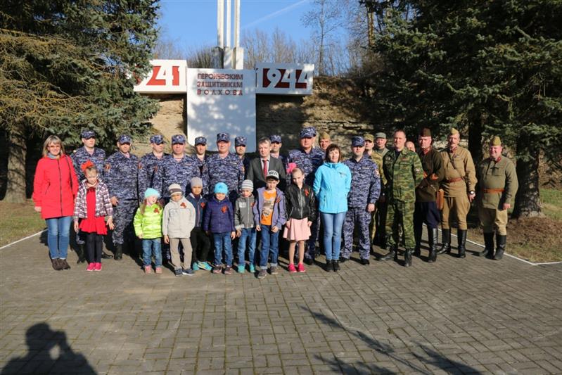 Мероприятия акции Росгвардии «Вахта памяти. Сыны Великой Победы» продолжаются в Ленинградской области