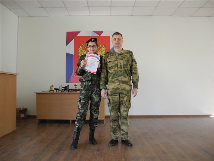 В Волгограде росгвардейцы вручили награды победителям регионального этапа военно-патриотической игры «Зарница – 2019»