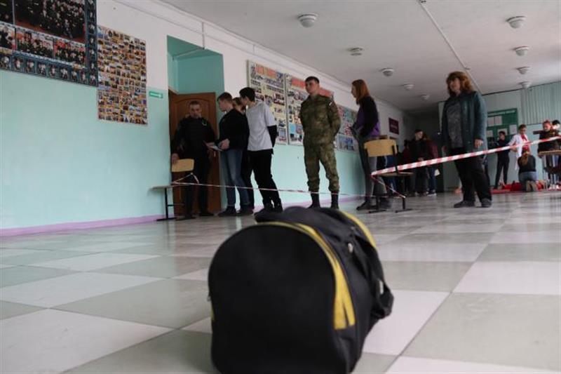  Росгвардейцы организовали тематические площадки в «Школе безопасности» в Чите