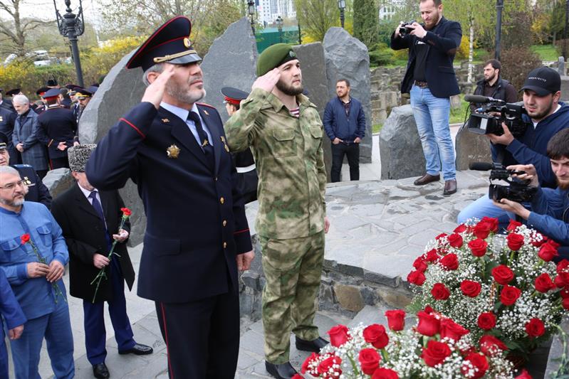 Начальник Управления Росгвардии по Чеченской Республике принял участие в мероприятиях, посвященных Дню мира