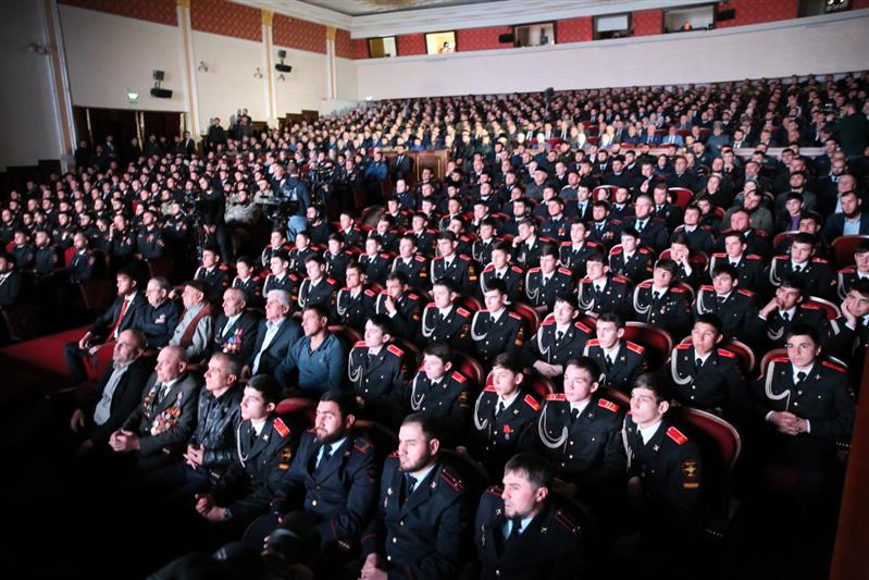 Начальник Управления Росгвардии по Чеченской Республике принял участие в мероприятиях, посвященных Дню мира