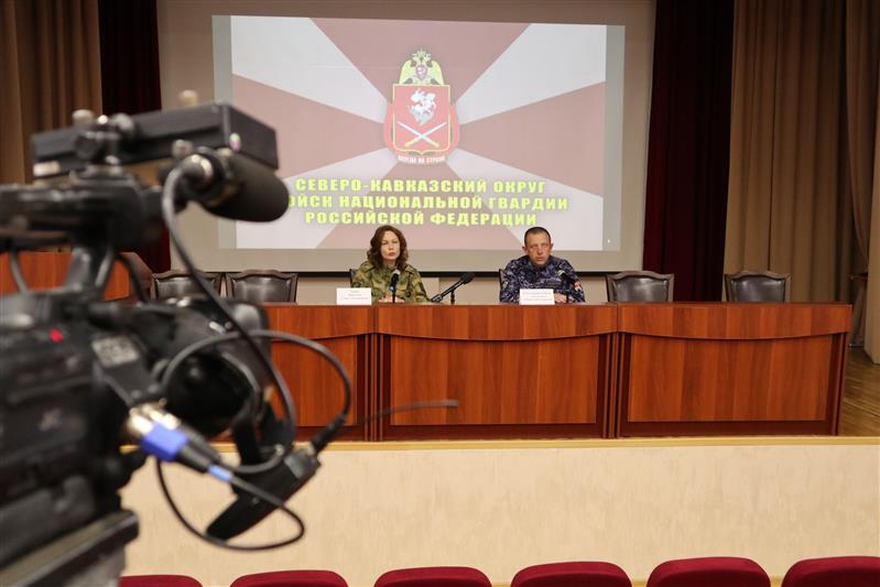 В Северо-Кавказском округе Росгвардии прошел брифинг по вопросам охраны правопорядка в майские праздники и в туристическом сезоне