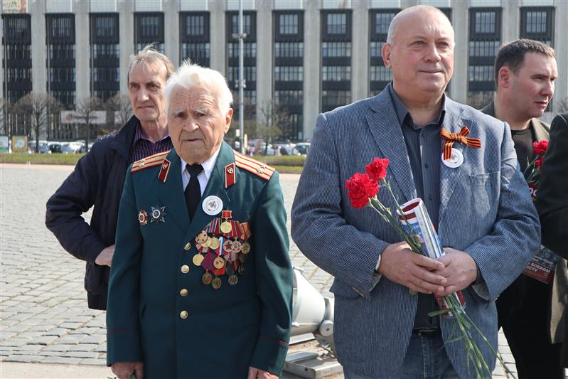 В Санкт-Петербурге завершился северо-западный этап автопробега Росгвардии «Вахта памяти. Сыны Великой Победы»  (фото, видео)