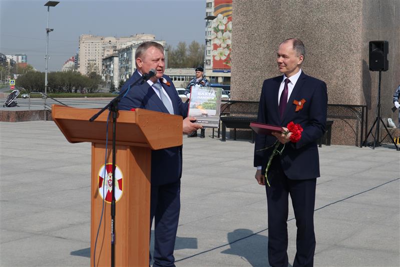 В Санкт-Петербурге завершился северо-западный этап автопробега Росгвардии «Вахта памяти. Сыны Великой Победы»  (фото, видео)