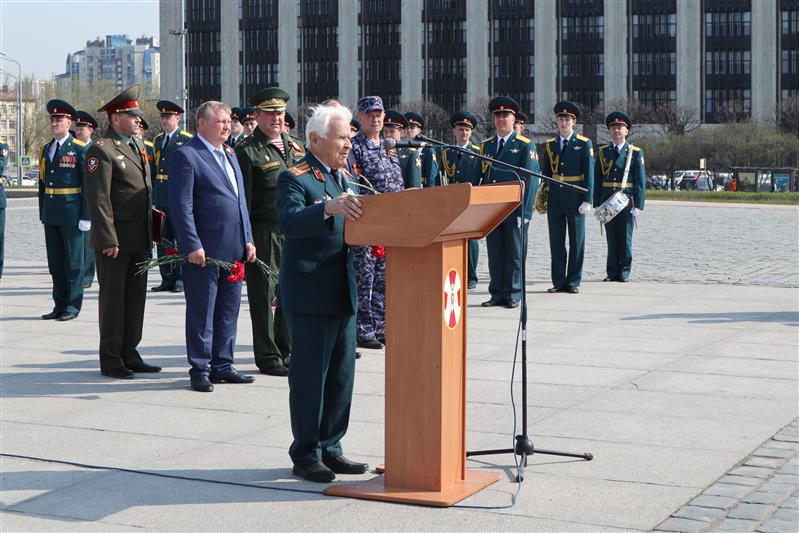 В Санкт-Петербурге завершился северо-западный этап автопробега Росгвардии «Вахта памяти. Сыны Великой Победы»  (фото, видео)