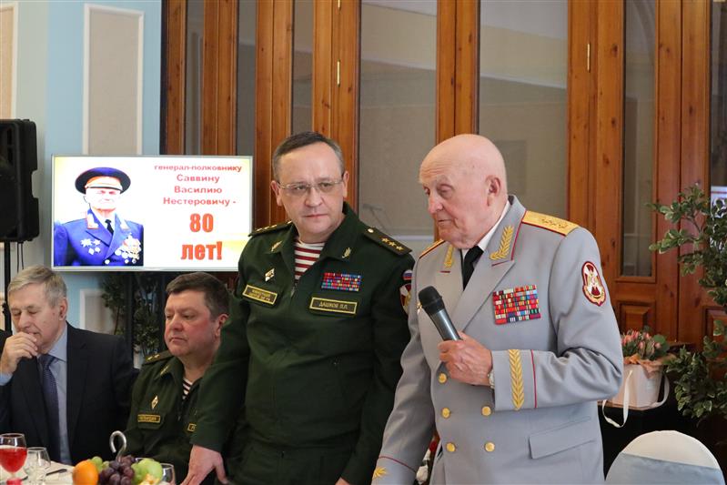 Командующего ВВ МВД СССР (1991 – 1993 г.г.) генерал-полковника Василия Саввина поздравили с 80-летием  