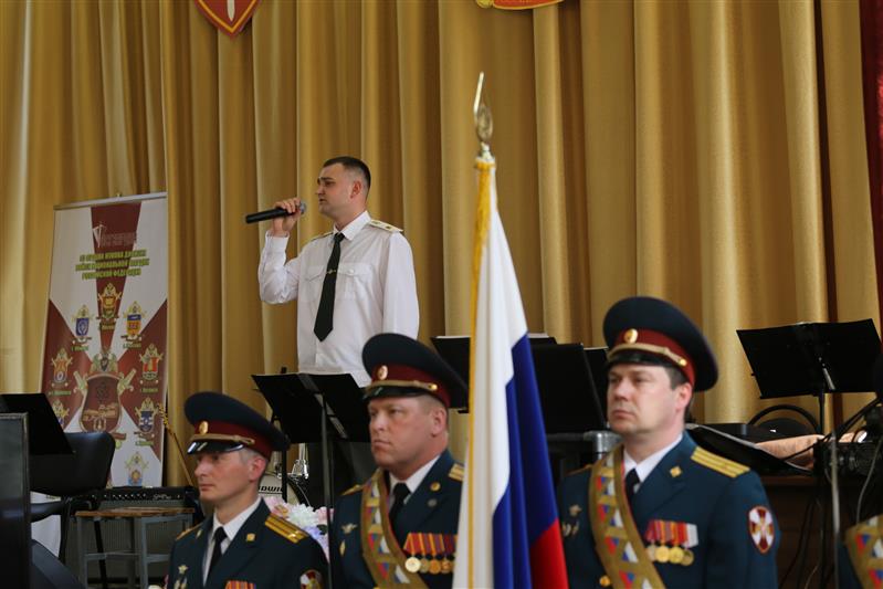 Военнослужащие соединения Центрального округа Росгвардии по охране важных государственных объектов отметили профессиональный праздник