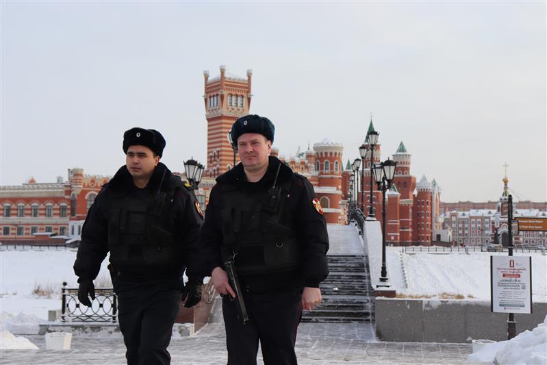 Наряды вневедомственной охраны марийского управления Росгвардии задержали подозреваемых в грабеже 