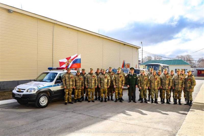 Сахалинские росгвардейцы присоединились к автопробегу «Вахта памяти. Сыны Великой Победы»