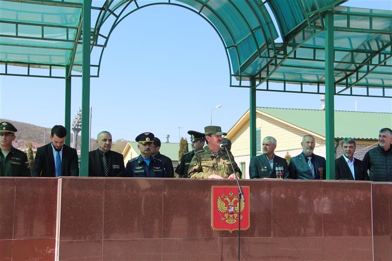 В полку Росгвардии имени Героя России Ахмата-Хаджи Кадырова состоялся День призывника