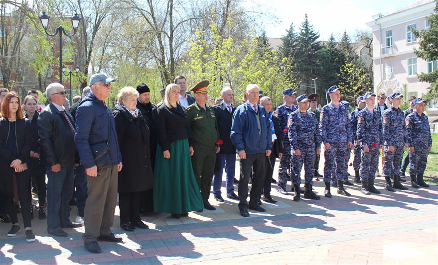 В Ростове-на-Дону дан старт южному этапу автопробега Росгвардии «Вахта памяти. Сыны Великой Победы» (фото)