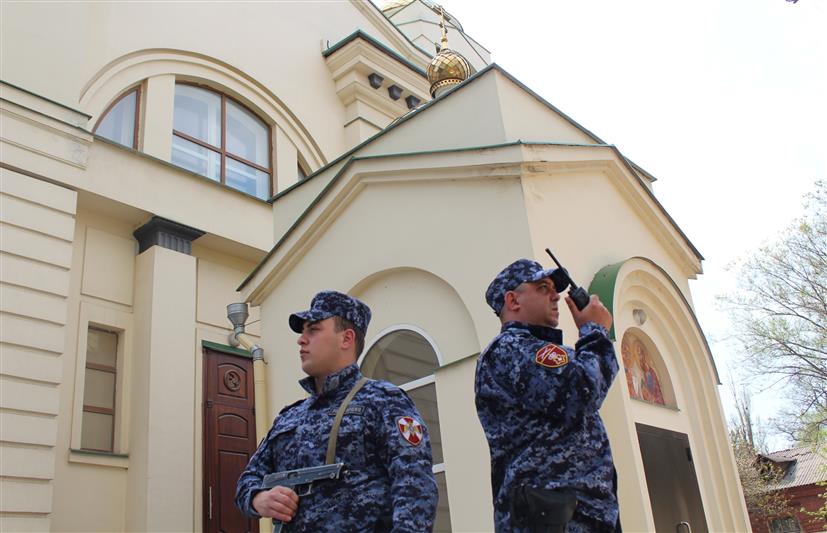 Росгвардия  обеспечит правопорядок во время празднования Пасхи в Ростовской области