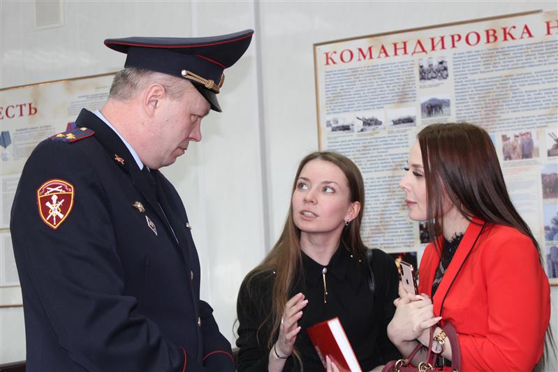 Начальник Управления Росгвардии по Вологодской области проинформировал журналистов о результатах деятельности подчиненных