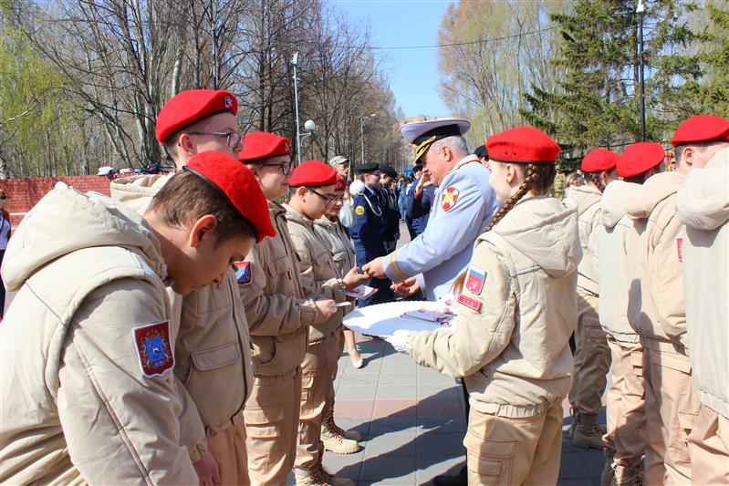 Участники приволжского этапа акции Росгвардии «Вахта памяти. Сыны Великой Победы» прибыли в Самару