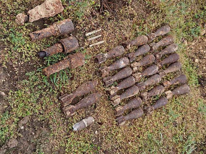 Специалисты из ОМОН «Беркут» обследовали боеприпасы времен войны, найденные во время археологических раскопок в Севастополе