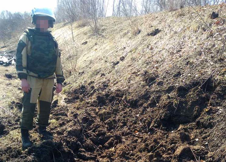 Взрывотехники пензенского ОМОН обследовали и уничтожили артиллерийские боеприпасы