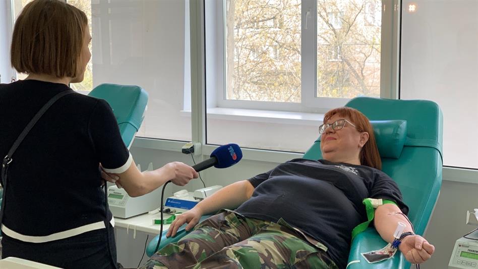 Военнослужащие и сотрудники рязанского областного управления Росгвардии в очередной раз стали донорами крови