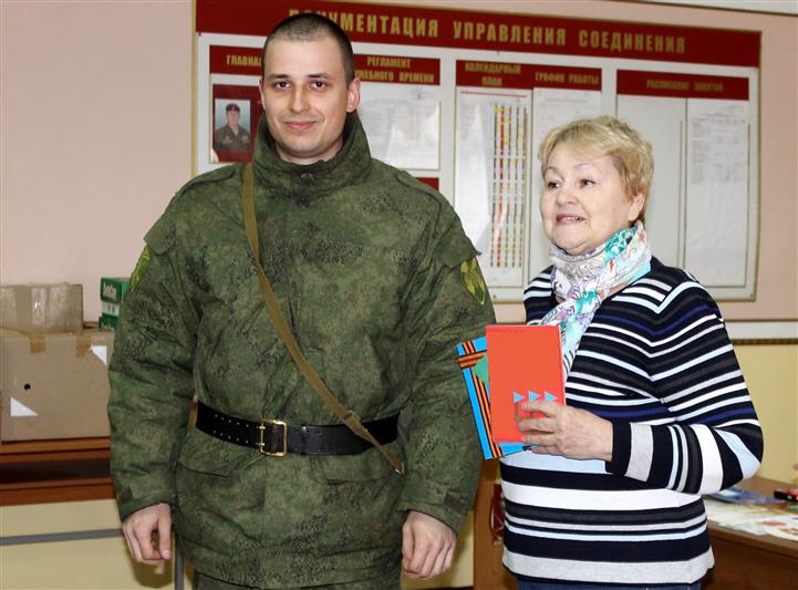 Военнослужащие калачевской бригады Росгвардии встретились с представительницами комитета солдатских матерей Астраханской области