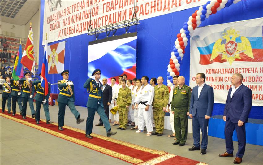 Дзюдоисты Южного округа Росгвардии одержали победу над сборной Краснодарского края