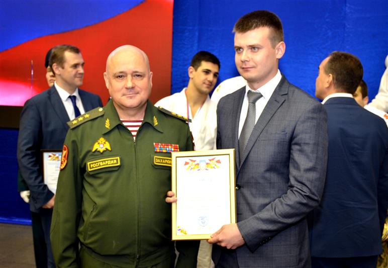 Дзюдоисты Южного округа Росгвардии одержали победу над сборной Краснодарского края
