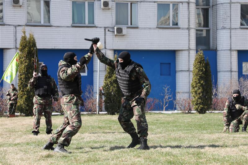 В Москве Росгвардия провела открытый спортивный праздник, посвященный 96-летию общества «Динамо» (видео)