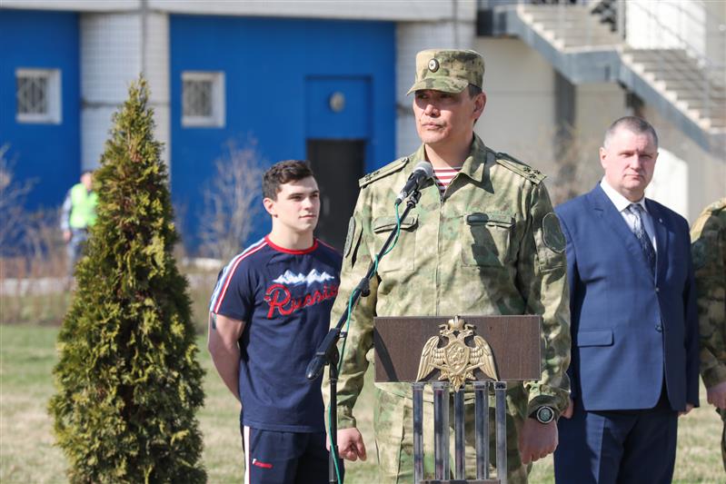 В Москве Росгвардия провела открытый спортивный праздник, посвященный 96-летию общества «Динамо» (видео)