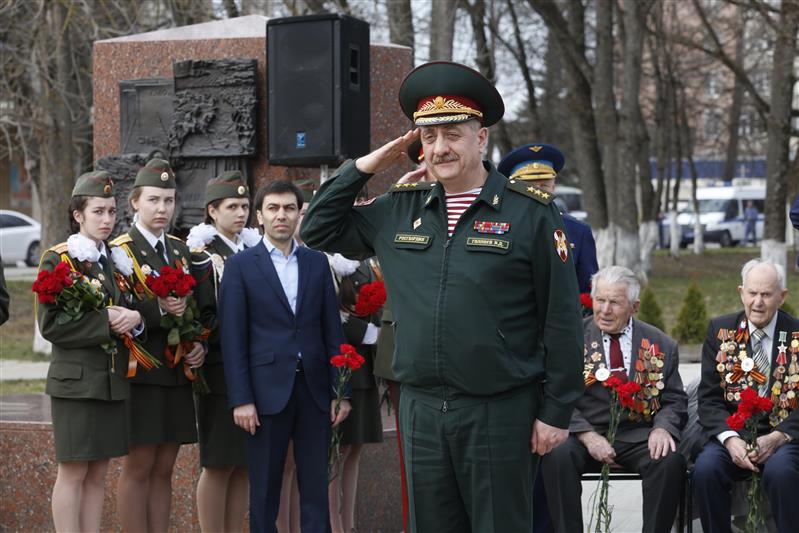 Колонна автопробега Росгвардии «Вахта Памяти. Сыны Великой Победы» посетила города Тверской области (фото)