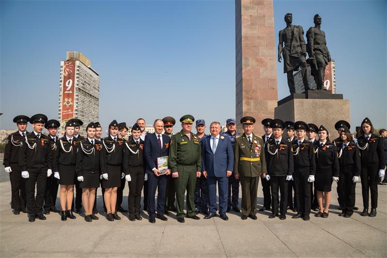 В Санкт-Петербурге завершился северо-западный этап автопробега Росгвардии «Вахта памяти. Сыны Великой Победы»  (фото, видео)