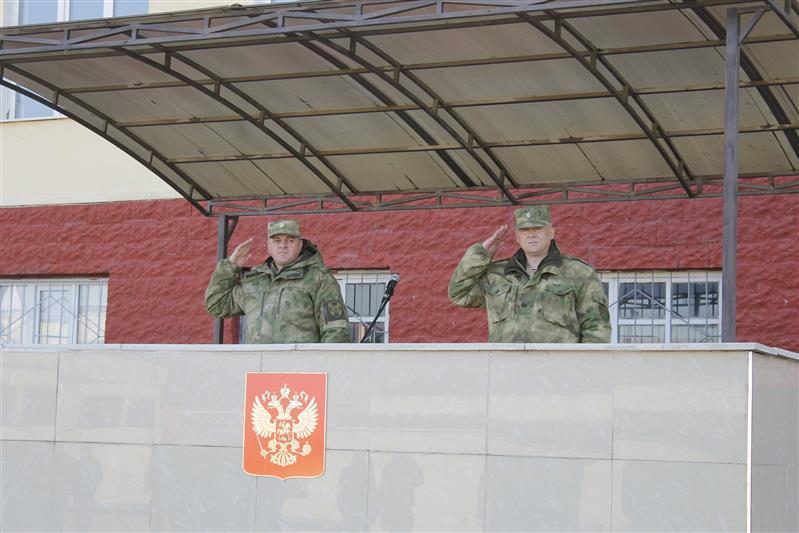 Махачкалинская бригада Росгвардии отметила очередную годовщину сформирования