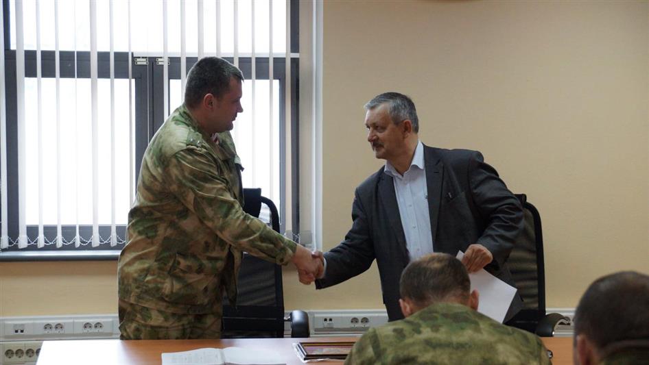 Камчатские росгвардейцы встретились с председателем региональной организации ветеранов внутренних дел и внутренних войск