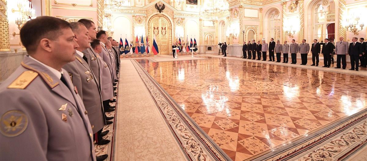 Президент России высоко оценил деятельность Росгвардии по обеспечению безопасности крупных международных мероприятий