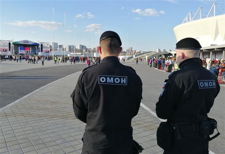 Росгвардейцы обеспечили безопасность массового культурного мероприятия в Ростове-на-Дону 
