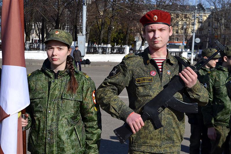 Кадеты Росгвардии из Кирова готовятся к участию в параде Победы