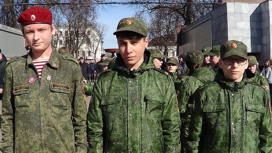 Кадеты Росгвардии из Кирова готовятся к участию в параде Победы