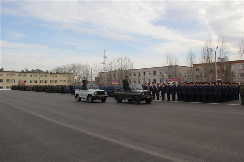 В Пермском военном институте Росгвардии прошла первая гарнизонная репетиция парада Победы (видео)