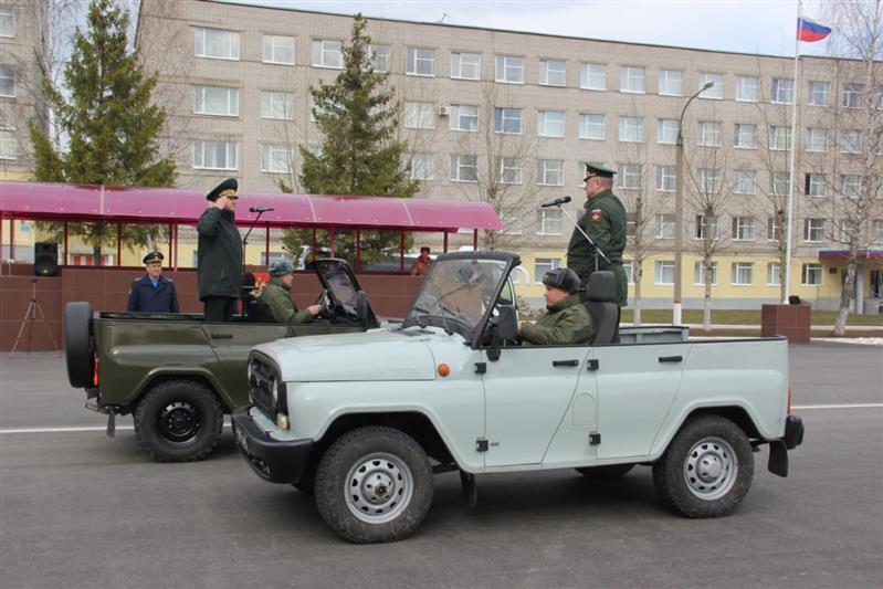 В Пермском военном институте Росгвардии прошла первая гарнизонная репетиция парада Победы (видео)