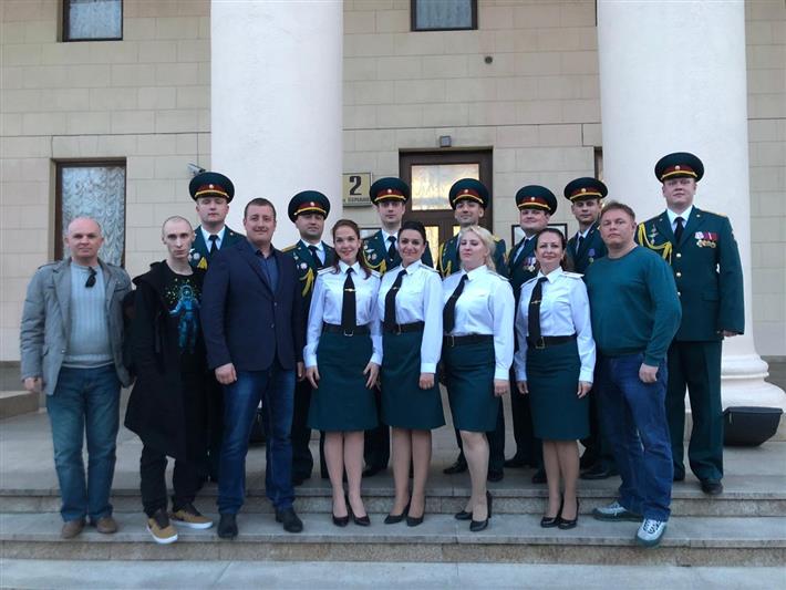 Представители войск национальной гвардии выступили на открытом фестивале армейской песни в Сочи (видео)