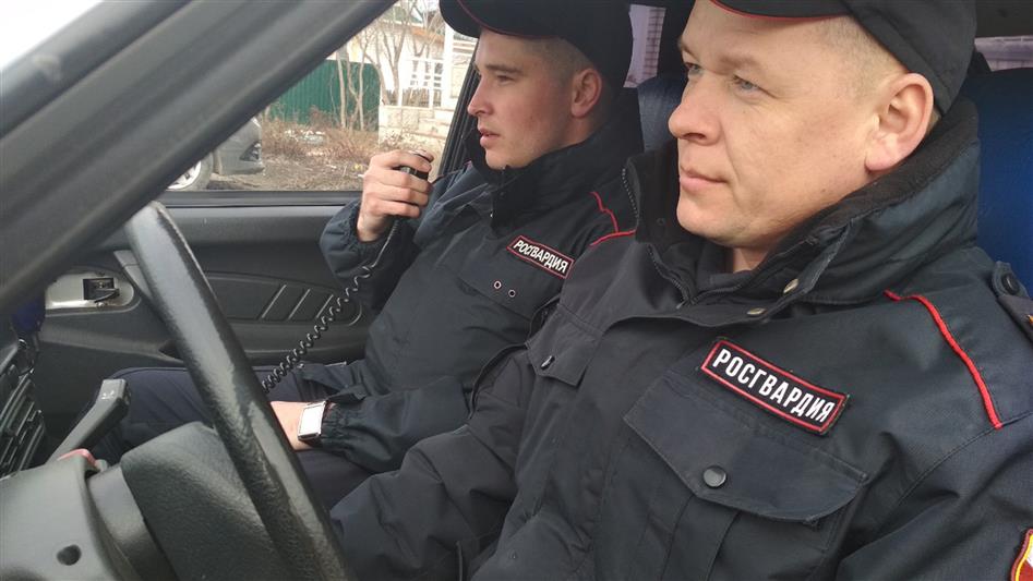  В Марий Эл благодаря росгвардейцам своевременно ликвидировано возгорание в помещении магазина