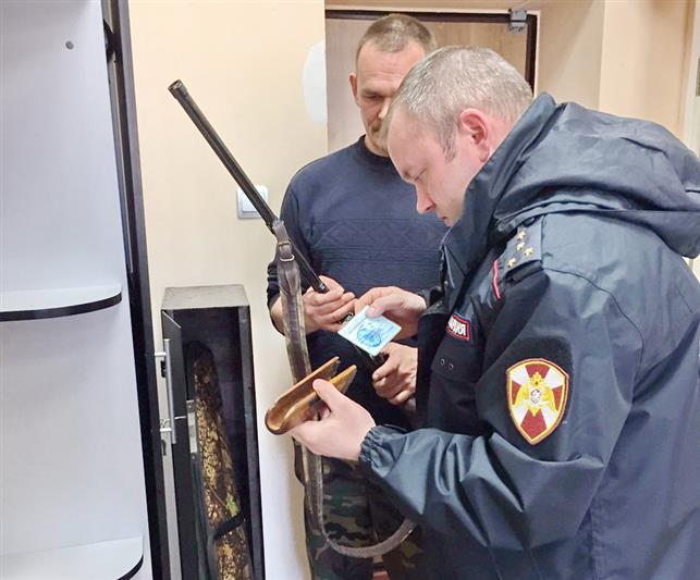 В Костроме подвели итоги оперативно-профилактического мероприятия «Оружие»