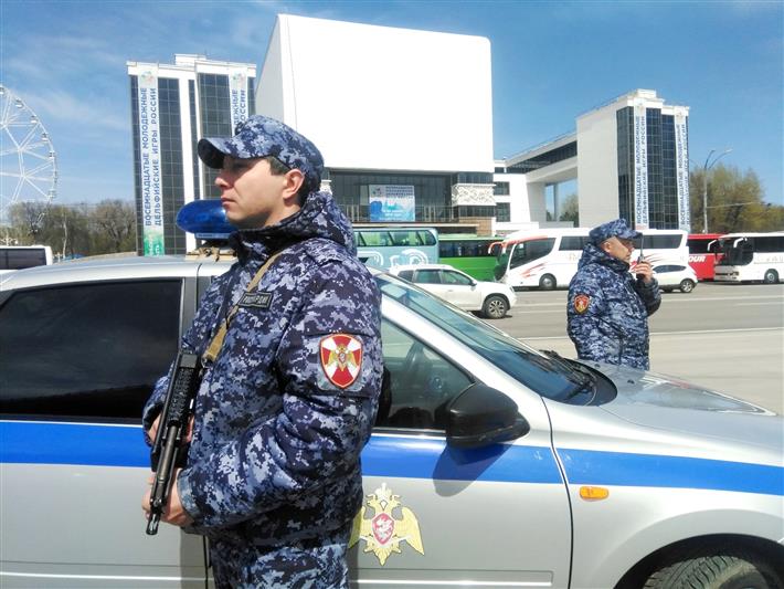 Под охраной Росгвардии в Ростове-на-Дону проходят XVIII молодежные Дельфийские игры