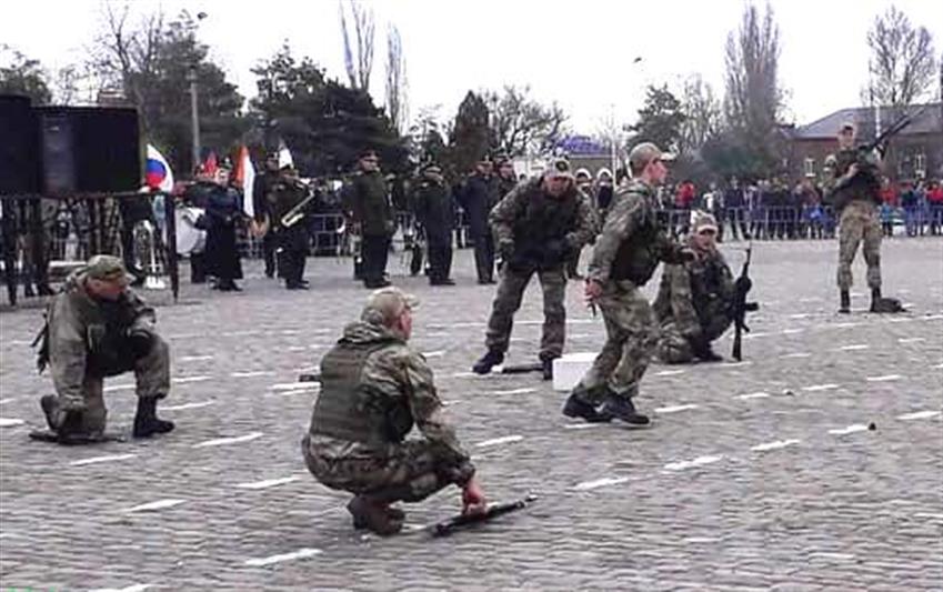 Военнослужащие отряда специального назначения «Росич» Южного округа Росгвардии приняли участие в региональной патриотической акции  